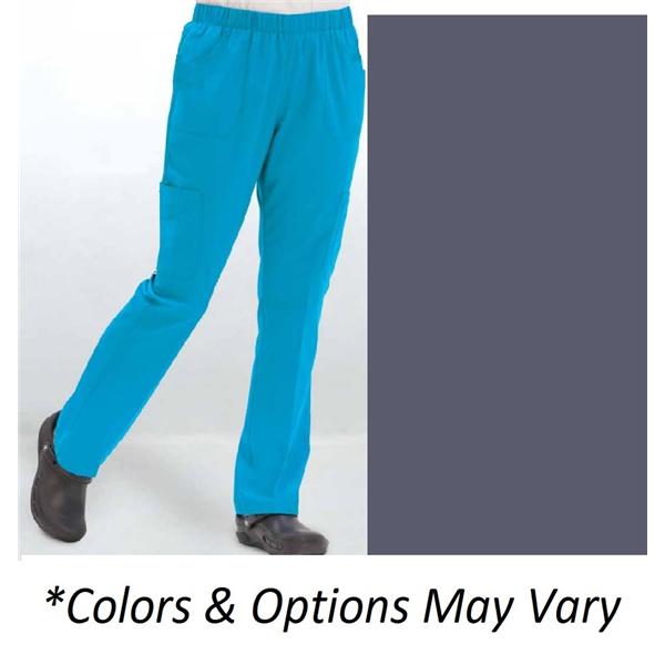 SimplySoft Scrub Pant Poly/Ctn 5 Pockets 2X Large Pewter Womens Ea