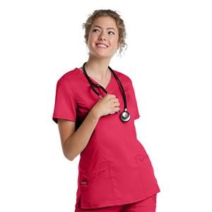 Scrub Top 3 Pockets Womens Ea