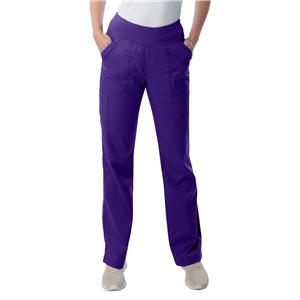 Yoga Scrub Pant XX-Small Grape Womens Ea