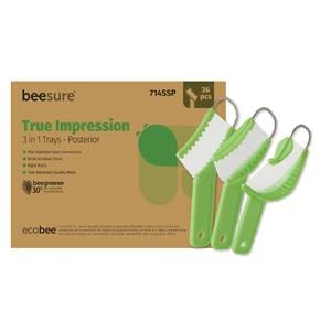 BeeSure Impression Tray Rigid Quadrant 36/Bx