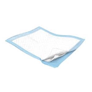 Simplicity Wings Extra Incontinence Underpad Unsx 17x24" Mod Light Blue 200/Ca