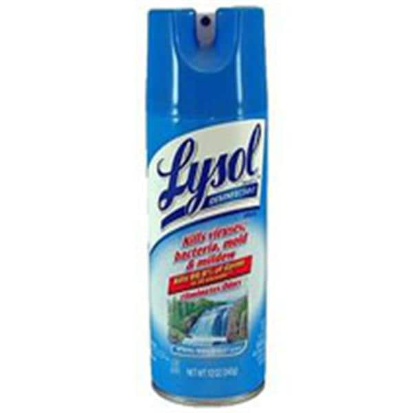 Lysol III Spray Disinfectant Spring Waterfall 12.5 oz Ea