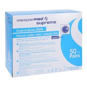 Sempermed Supreme Surgical Gloves 6 Cream, 6 BX/CA