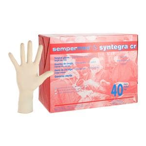 SemperMed Syntegra CR Chloroprene Surgical Gloves 7.5 Natural, 6 BX/CA