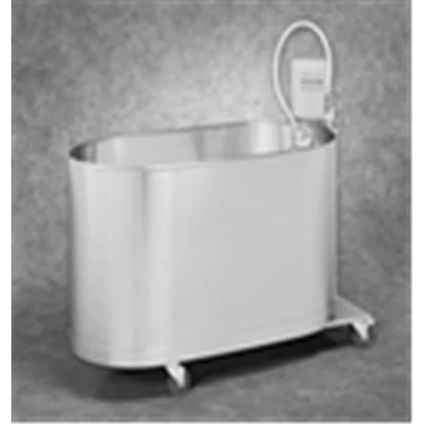 Hi-Boy Hydrotherapy Whirlpool 105gal Mobile Stainless Steel