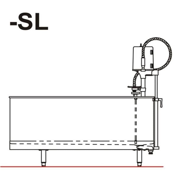 Lo-Boy Hydrotherapy Whirlpool Stationary