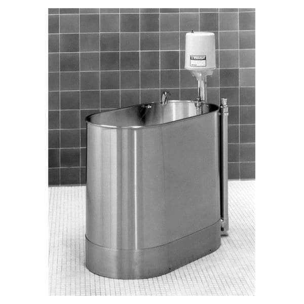 Hi-Boy Hydrotherapy Whirlpool 75gal Stationary Stainless Steel