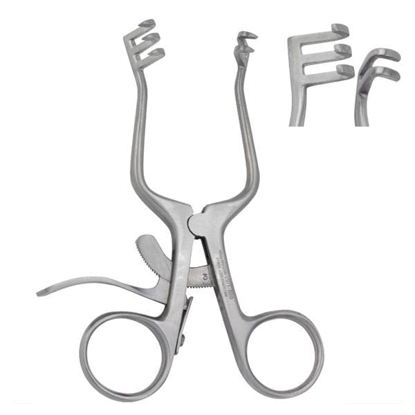 Vantage Weitlaner Retractor 4" Stainless Steel 1/EA