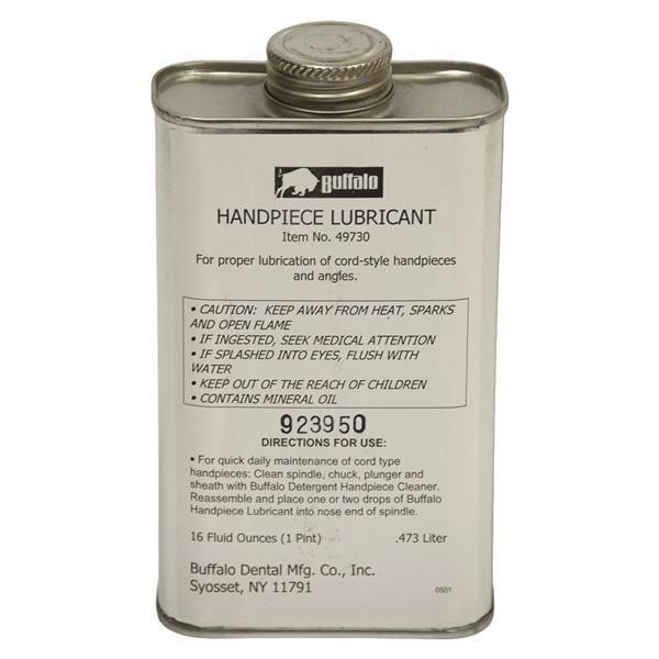 Handpiece Lubricant Oil 16 oz 1Pt/Cn