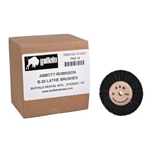 Abbott-Robinson Lathe Bristle Brushes #B20 12/Pk