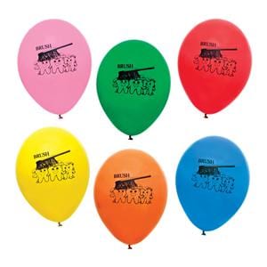 Toy Brush Balloons Assorted Colors 9 in 250/Pk