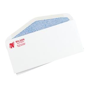 Business Envelope #10 1-Window Security 9.5x4.125" White 500/Bx