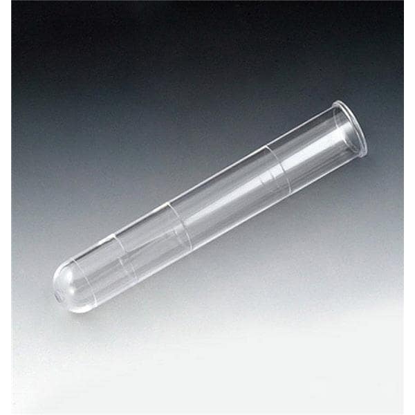 Test Tube Polystyrene 12mL 16x100mm Non-Sterile 2000/Ca