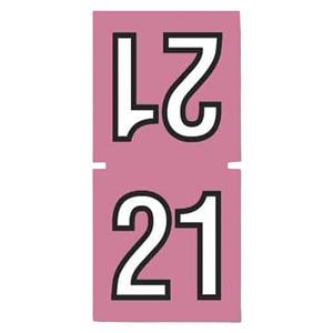 Label Sycom 2021 Top Tab Pink 252/Pk