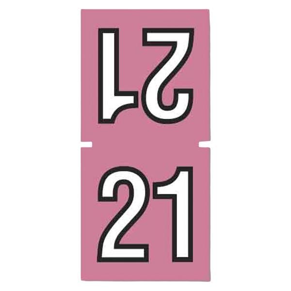 Label Sycom 2021 Top Tab Pink 252/Pk