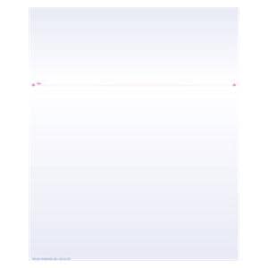 Laser Statement Paper Pastel Blue With Perforated Remittance Stub 500/Pk