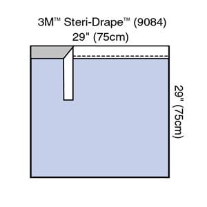 Steri-Drape 75x75cm Non-Sterile Surgical Drape/towel Non-Fenestrated