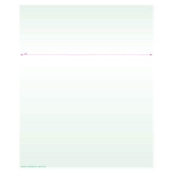 Laser Statement Paper Pastel Green With Perforated Remittance Stub 500/Pk