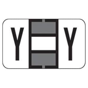 Jeter Compatible "Y" Labels Gray 500/Rl 500/Rl