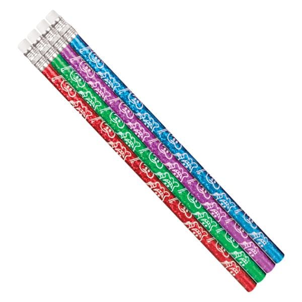 Pencils Tooth Assorted Sparkle 48/Pk