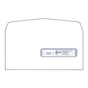 CMS-1500 Envelope, #10, Self-Seal, 1 Window 500/Pk