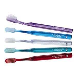 Acclean Imprinted Toothbrush Youth 32 Tuft Compact Assorted 144/Pk