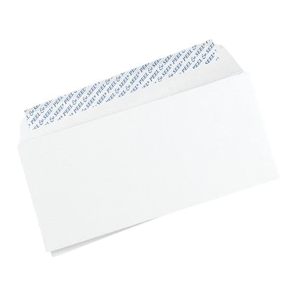 Blank Envelope #10 Peel N Seal 9.5x4.125" White 500/Pk