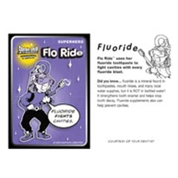 Captain Smile & Friends Trading Cards Flo Ride English 50/Pk