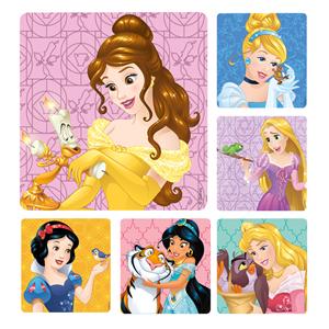 Stickers 2.5 in x 2.5 in Princess Dance Assorted 100/Rl