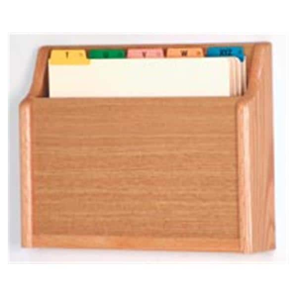 Chart Holder 1-Pocket Lt Oak15x11x3 Ea