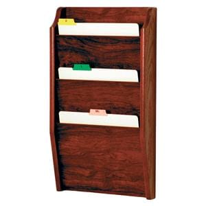 Chart Holder 3-Pocket Mahogany 14x24x3.75 Ea Ea