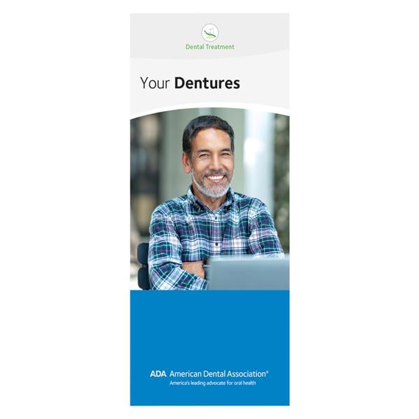 Brochure Your Dentures 8 Panels English 50/Pk