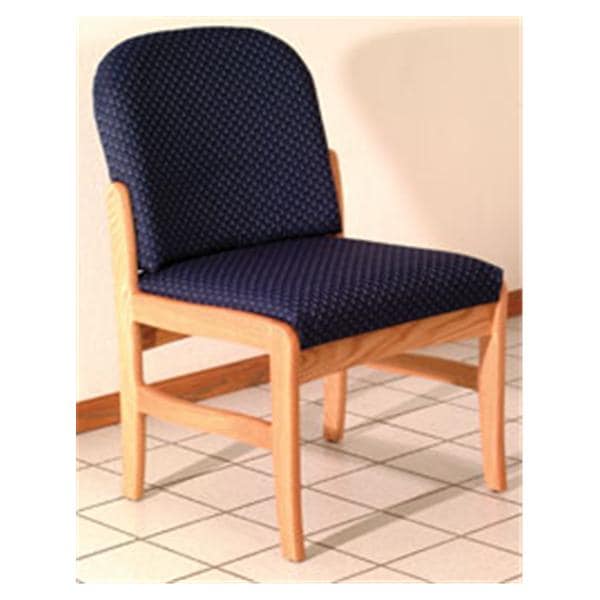 Dakota Wave Prairie Guest Chair w/o Arms Standard Vinyl / Deluxe Fabric Ea