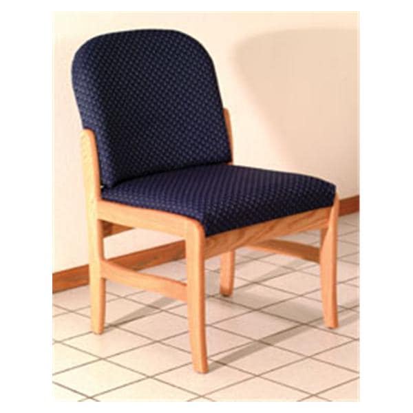 Dakota Wave Prairie Guest Chair w/o Arms Standard Vinyl / Deluxe Fabric Ea