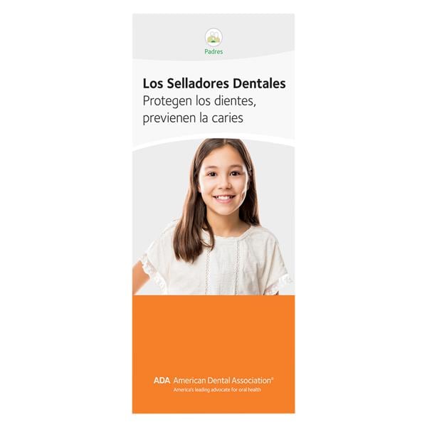 Brochure Dental Sealants 6 Panels Spanish 50/Pk