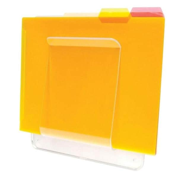 Chart Holder Stand-Tall WallSingle Clear Ea, 12 EA/CA