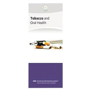 Brochure Tobacco & Oral Health 6 Panels English 50/Pk