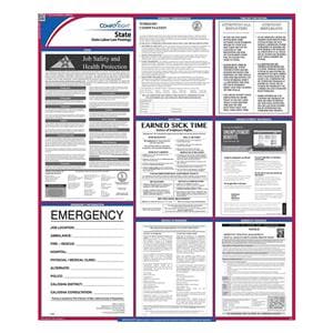 Poster State Labor Law Louisianna English 27 in x 39 in Ea