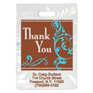 2-Color Bags Imprinted Sincere Small 7.5 in x 9 in 500/Pk