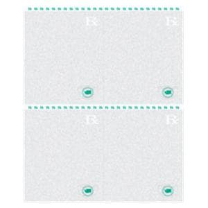 Laser Prescription Paper Washington Quarter Sheet 500/Pk