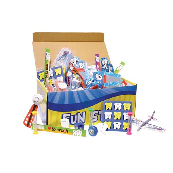 Treasure Chest Dental Toy Mix 150/Bx