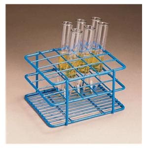 Poxygrid Test Tube Rack 18-20mm/Half-Size 20 Place Blue EA