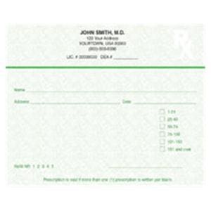 Prescription Pads Kentucky 2-Part Horizontal Imprinted 10/Bx