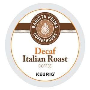 Barista Prima House Coffee Italian Dark Roast Decaf K-Cup 24/Bx