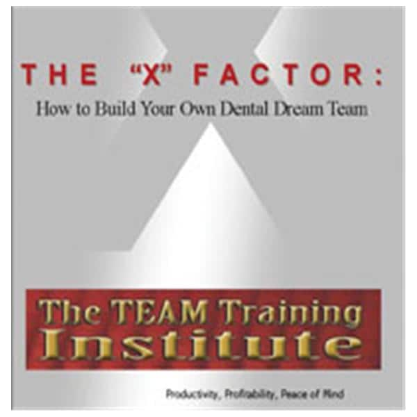 DVD Set The "X" Factor: How to Build Your Own Dental Dream Team 1/St