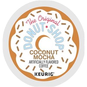 The Original Donut Shop Coffee Coconut Mocha K-Cup 24/Bx