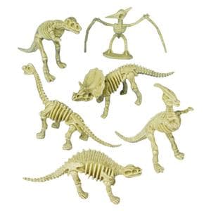 Toy Figurine Skeleton Dino 3.5 in Assorted 36/Bg