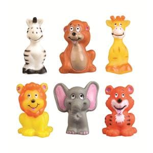 Toys Finger Puppet Soft Plastic Assorted Animals 2 in 24/Bg