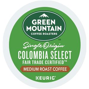 Green Mountain Coffee Colombian Fair Trade Select Coffee K-Cups, 24/box 24/Bx