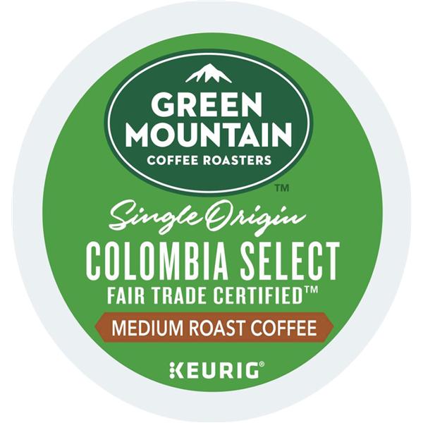 Green Mountain Coffee Colombian Fair Trade Select Coffee K-Cups, 24/box 24/Bx